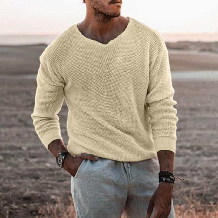 Casual Round Neck Pullover