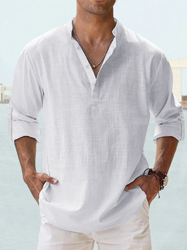 Adrian - Chemise en lin pour homme