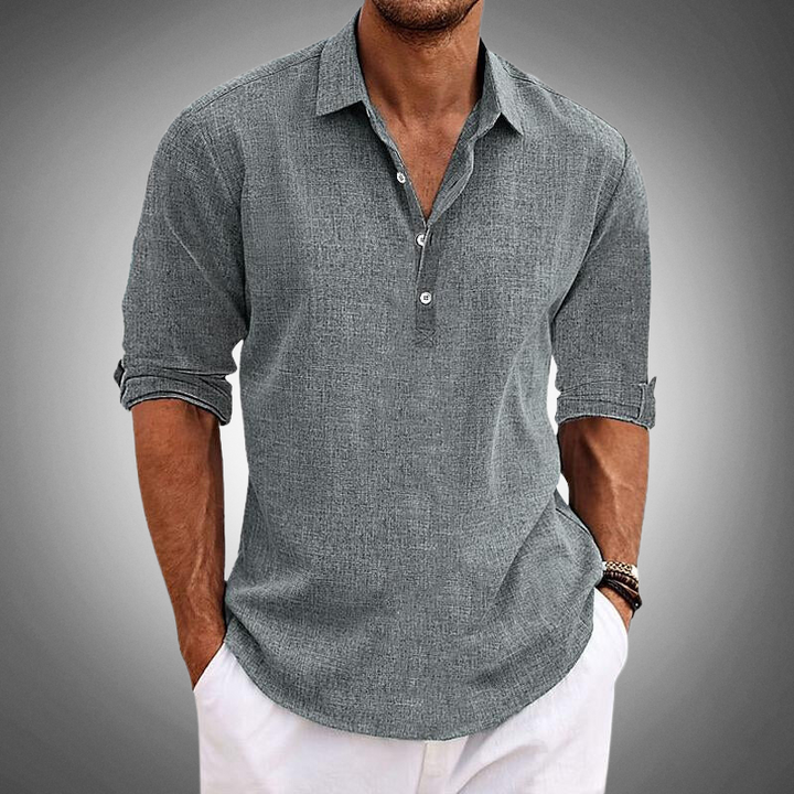 Gerald | Chemise en lin classique