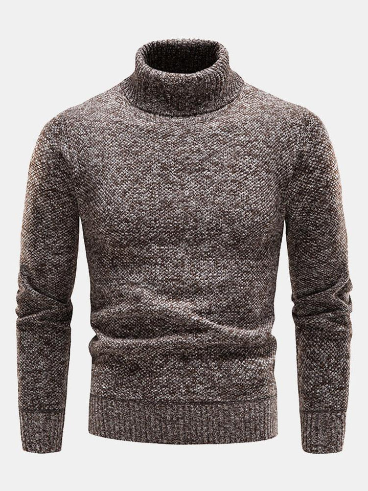 Pull à col roulé homme