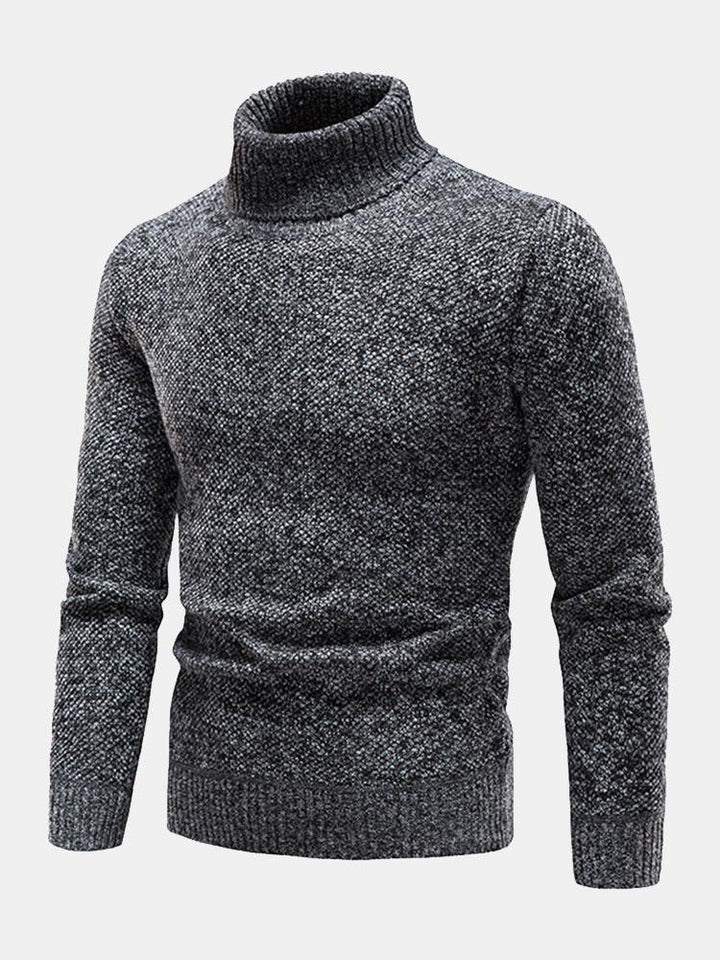 Pull à col roulé homme